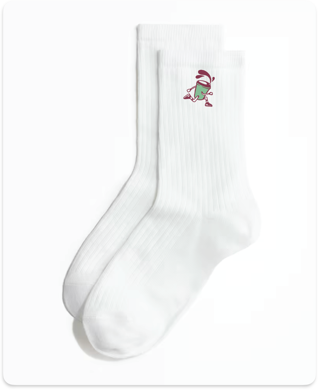 Piccolo Run Club Mascot Socks